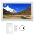 thumbnail image 2 of Electronic Picture Frame, 16:9 IPS Display 21.5inch Image Preview Digital Photo Frame  for Music Player for Calendar US Plug,EU Plug, 2 of 7