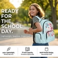 thumbnail image 5 of KUIFORTI Capybara Strawberry Lunchbox and Bookbag Kid Backpack Set 4Pcs Lightweight Boys School Bag for Elementary Primary Middle School Pencil Bags Water Bottle Sleeve Back to School Supplies, 5 of 7
