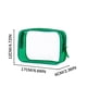 thumbnail image 3 of Bolsa de maquillaje, neceser, neceser grande para mujer, transparente, de gran capacidad, para viaje, neceser de plástico con cremallera., 3 of 3