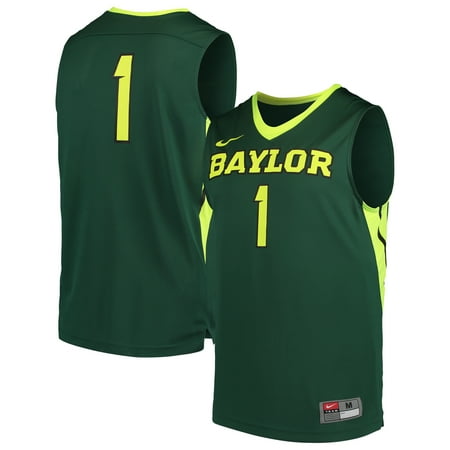 - Baylor Bears Nike College Replica Basketball Jersey - Green