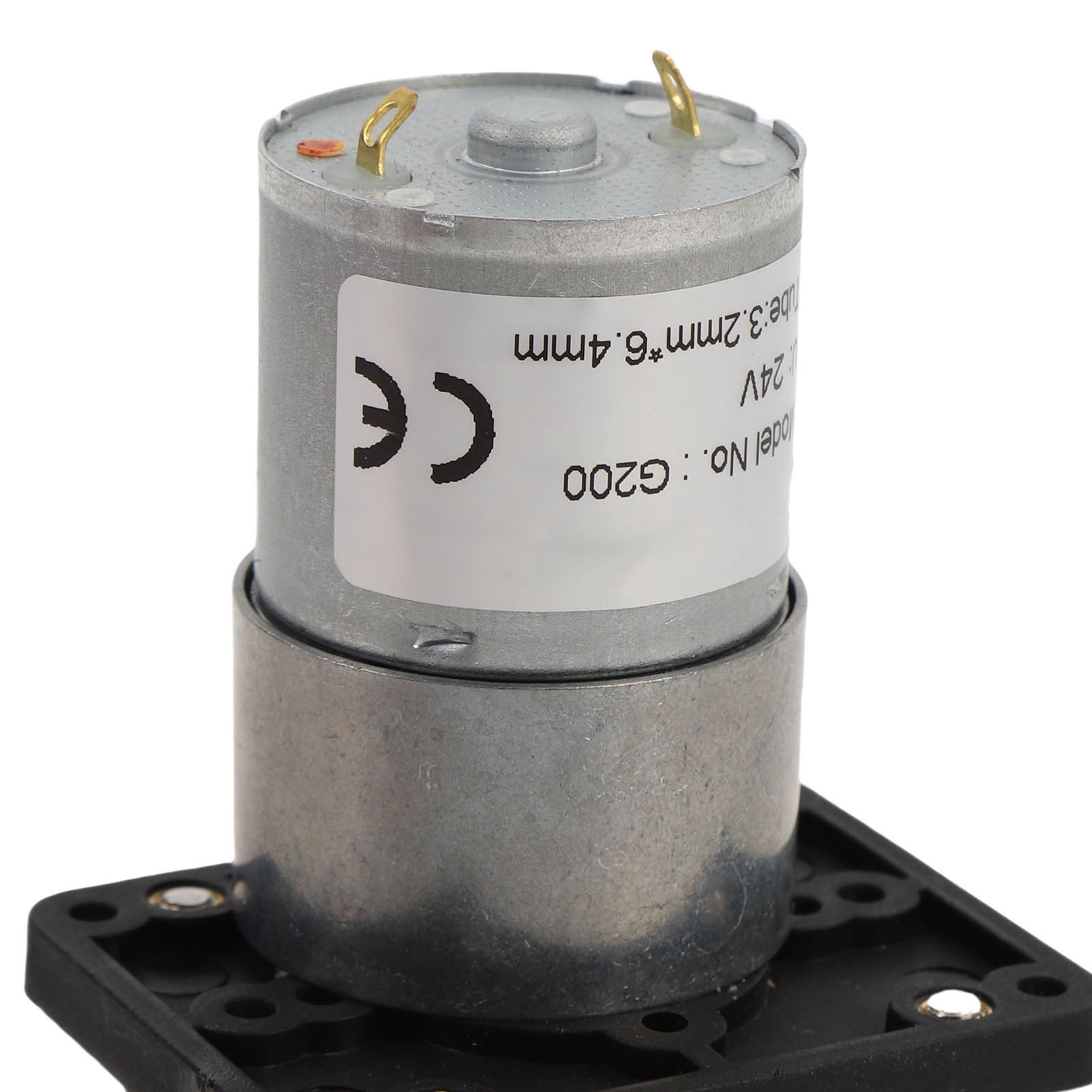 BIMZUC 24V Peristaltic Pump, Low Flowrate Small Dosing Liquid Pump 200ml/min for Lab Aquarium Analytical Industrial Filling