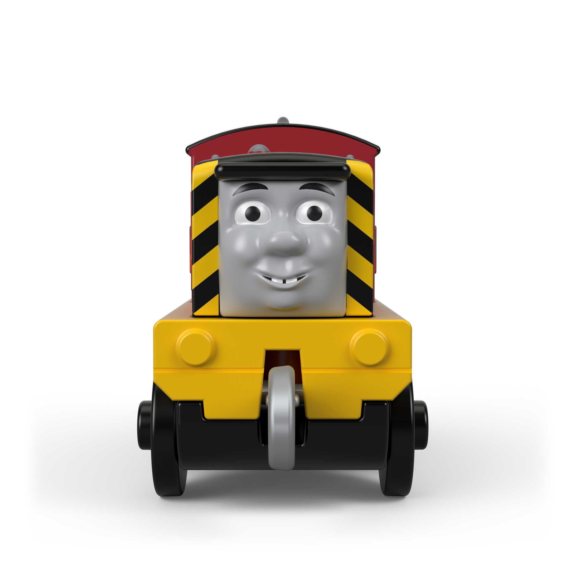 Thomas & Friends Trackmaster Salty – Locomotora De Empuje Con Detalles De Metal, Compatible Con Pistas De La Marca Juguete De Metal Fundido
