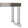 thumbnail image 5 of vidaXL Kitchen Work Table with Overshelf 43.3"x21.7"x47.2" Stainless Steel, 5 of 6