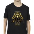 thumbnail image 3 of DC Comics T-Shirt Garçon Black Adam Symboles Dorés Montants, 3 of 4