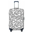 thumbnail image 2 of Goofa Snake Pattern Luggage Covers For Suitcase,Suitcase Cover Protector Fit 18-32 Inch Luggage-Medium, 2 of 9