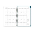 thumbnail image 4 of Blue Sky 2027 Weekly and Monthly Planner Calendar, January 2027 - December 2027, 5" x 8", Flexible Frosted Cover, Laminated Tabs, Durable Twin Wire Binding, Bakah Blue, 4 of 6