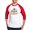 Red/White, variant on CafePress - Excited For School T Shirt – Fun & Motivational - Cotton Baseball Jersey, 3/4 Raglan Sleeve Shirt