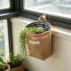 thumbnail image 1 of Cesta de Almacenamiento Colgante de Lino – Bolsa Organizadora Lavable para Montaje En Pared, Ideal para La Organización de La Cocina, El Baño y El Hogar, con Diseño de Doble Capa., 1 of 6