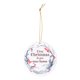 thumbnail image 1 of Adorno De Cerámica, Colgante De Árbol De Navidad, Decoración De Cerámica Redonda, Colgante, Adorno De Árbol De Navidad, Máxima Comodidad, 1 of 8