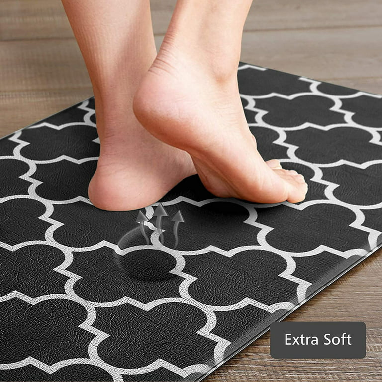 KMAT Kitchen Mat Cushioned Anti-Fatigue Floor Mat Waterproof Non-Slip  Standing Mat Ergonomic Comfort Floor Mat Rug for  Home,Office,Sink,Laundry,Desk