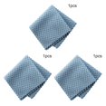 thumbnail image 3 of Yuarrent Paño de cocina, olla absorbente, plato, vajilla, utensilios de cocina, trapo de fibra superfina, toalla de comedor, limpieza lavable, azul, 1 Type1 NO1 Yuarrent CBP259521, 3 of 6