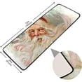 thumbnail image 2 of Dreamtimes Father Christmas Hallway Runner Rug 2'x6' Kitchen Rug with Rubber Backing Fashioned Santa Claus Non Slip Entryway Rug Runner Washable Soft Area Rug for Hallway Bedroom Kitchen Decor, 2 of 6