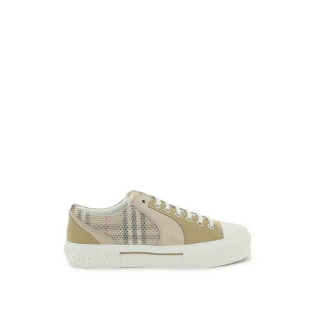 

Burberry Vintage Check &Amp; Leather Sneakers