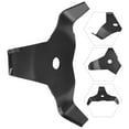 thumbnail image 4 of Universal Mulching Brushcutter Blade 3 Tooth Shredder Blade Steel Fits, 4 of 13