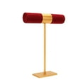 thumbnail image 1 of Soporte para pulseras con barra en T, expositor de pulseras, organizador de bandas para el cabello y joyas Rojo, 1 of 9