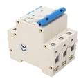 thumbnail image 1 of 3P Miniature Circuit Breaker with DIN Rail Mounting, 63A 400V AC, Overload and Short Circuit Protection, PA66 Flame Retardant Shell, 4500A Breaking Capacity for Residential and Office Lighting, 1 of 7