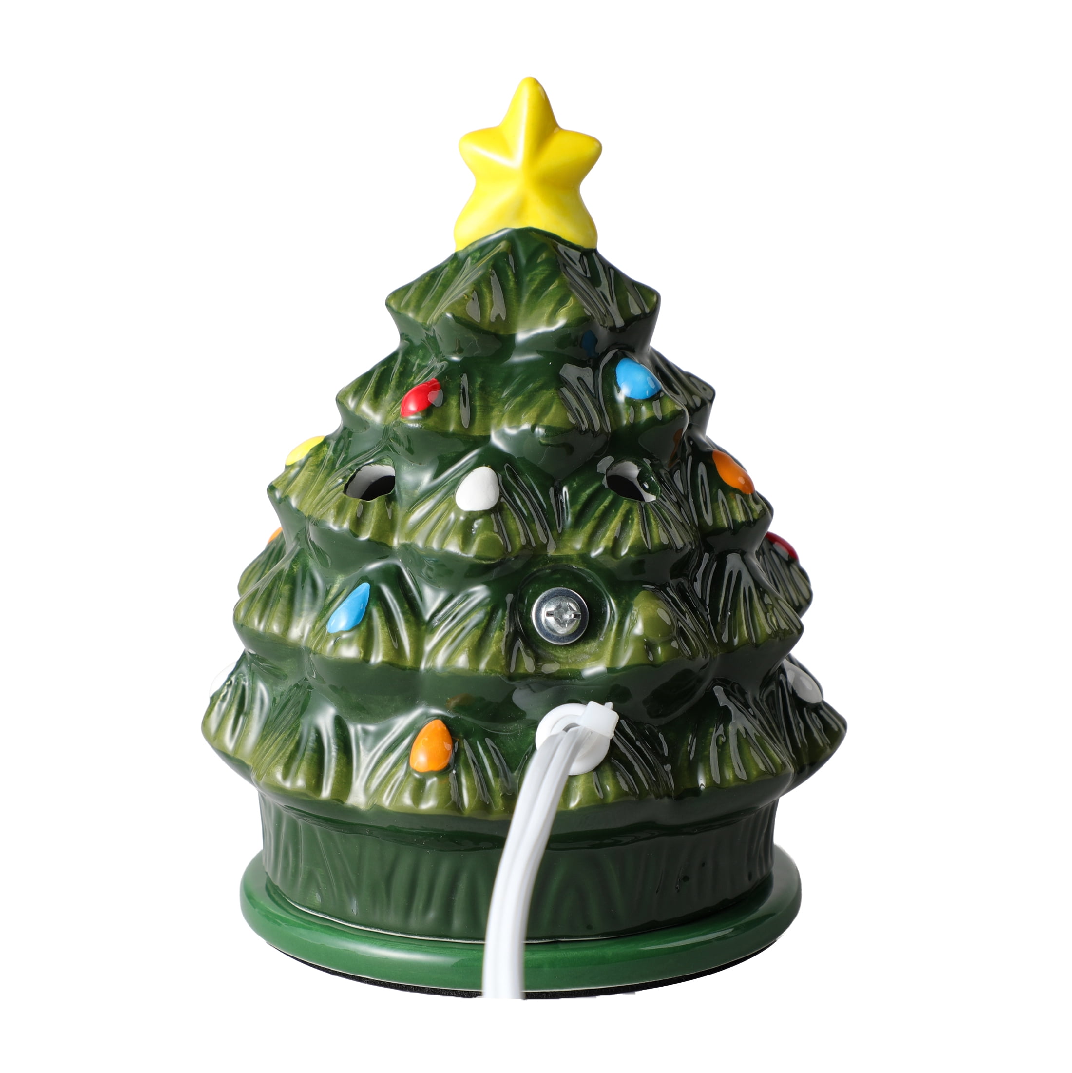 Mainstays Ceramic LED Fragrance Wax Melt Warmer, Christmas Tree