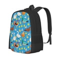 thumbnail image 1 of Balery Rooster And Chickens Mochila para hombre y mujer - Tela Oxford 600D resistente - Gran capacidad, resistente al agua, ideal para la escuela, viajes y senderismo, 1 of 6