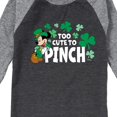 thumbnail image 3 of Disney - Too Cute To Pinch - Toddler And Youth Raglan Graphic T-Shirt, 3 of 4