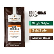 Fresh Roasted Coffee, Colombian Decaf Coffee, Medium Roast, Whole Bean, 32 oz