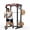 #PSS_33E7—Red & Black, variant on GARVEE Power Rack Cage with Dual Pulley Systems,2000lbs Multi-Functional Squat Cage Rack for Strength Workout with More Training Attachment