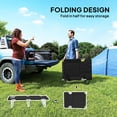 thumbnail image 4 of Outsunny Lit de Camping Pliant pour Randonnée en Plein Air, Noir, 4 of 10