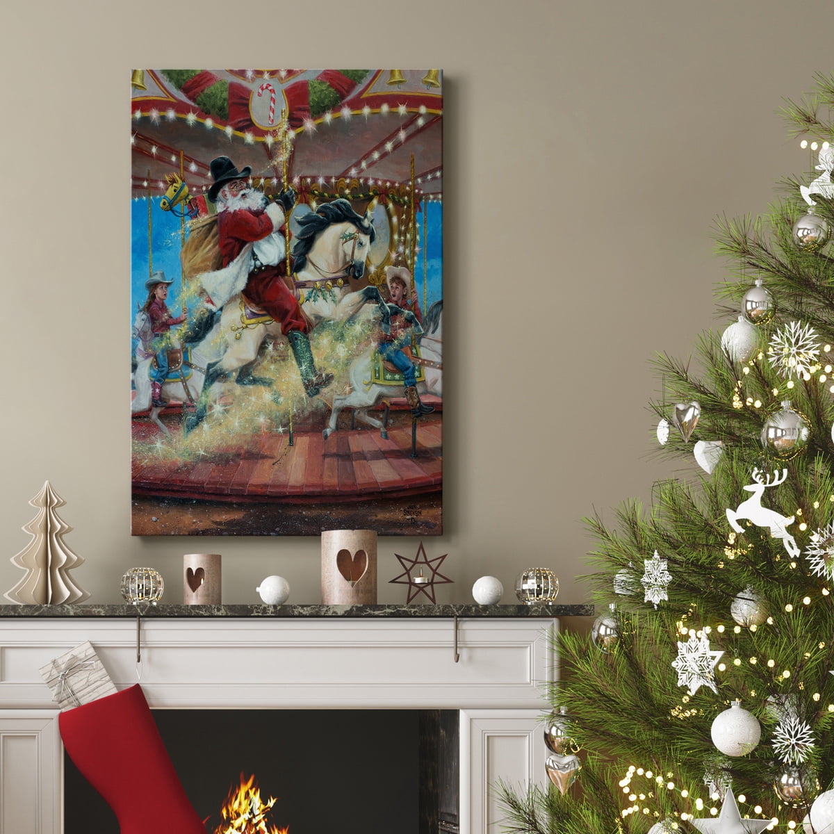 Merry Go Round- Gallery Wrapped Canvas