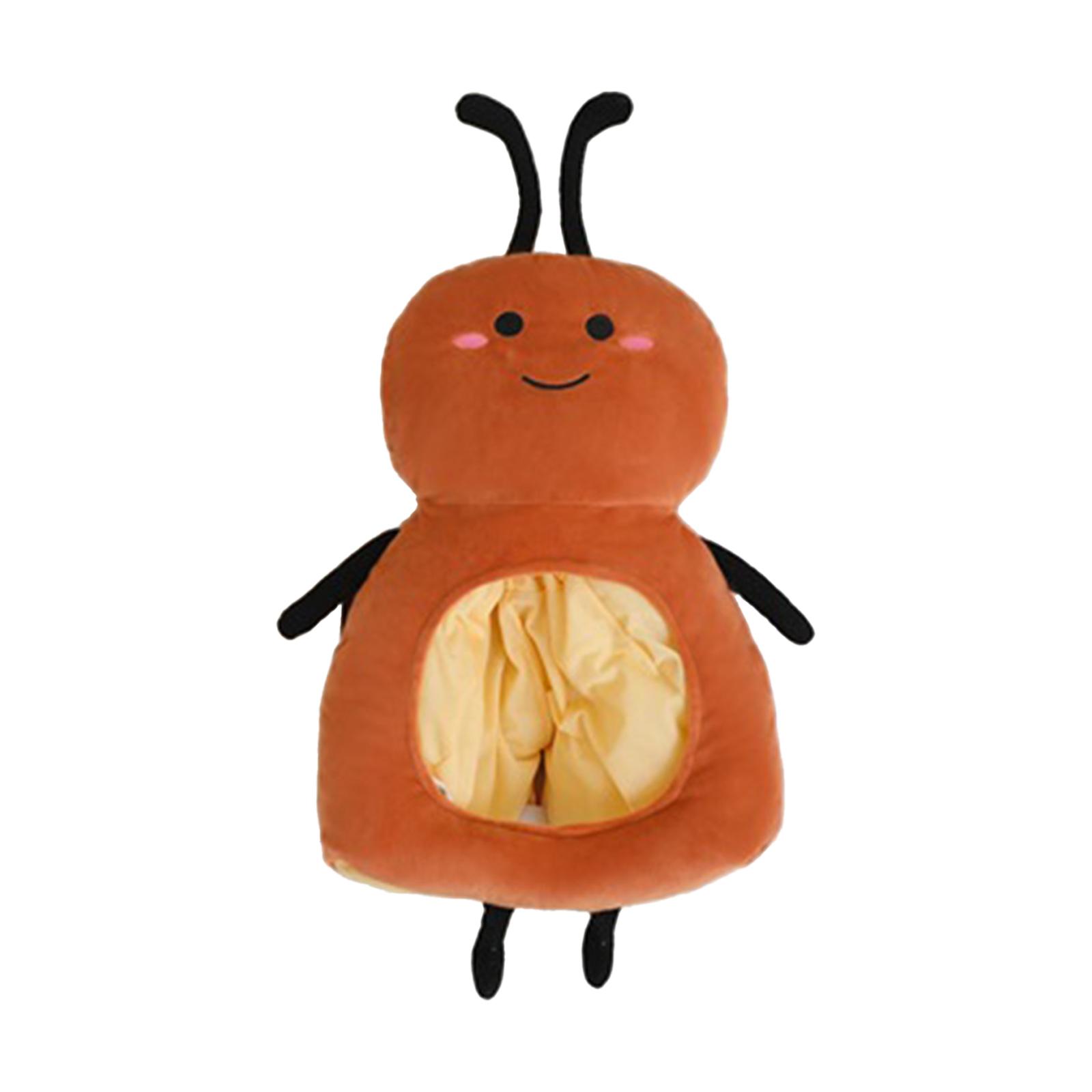 Peluche De Cucaracha De Dibujos Animados – Juguete De Felpa Para Aliviar El Estrés Y Decoración Divertida