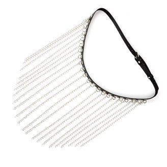 Lethe Intimates Silver Chain Crystal Belt Gems Beach Pool Waterproof Swim Sexy New Cool Girl Welding White Crystal Claw Diamond Leisure  main image 2