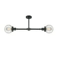 thumbnail image 4 of Innovations Lighting 209-6 Beacon Beacon 2 Light 23" Wide Linear Chandelier - Oil Rubbed, 4 of 5