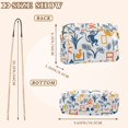 thumbnail image 4 of FORMRS Women Crossbody Purse with Chain Strap Vegan Leather Shoulder Handbag, Tropical Jungle Vibes, 4 of 7