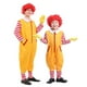 thumbnail image 2 of Disfraz de Cosplay de Halloween, 4 unids/set, traje de payaso amarillo de comida rápida, traje de payaso para padres e hijos, disfraz de payaso amarillo de comida rápida, diseñado a medida, 2 of 8