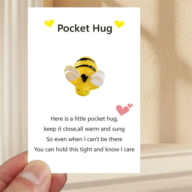 Clearance! Original Pocket Hug Card Spring School Season Teacher's Day Mother's Day Birthday