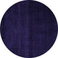 thumbnail image 1 of Ahgly Company Indoor Round Abstract Purple Modern Area Rugs, 3' Round, 1 of 4