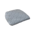 thumbnail image 2 of DAMAI Plush Chair Cushion, Oval Chair Cushion Pad, Thick Ultra Soft Non-Slip Seat Pad, Washable Non-Slip Cushion for Kitchen, Living Room, Office, Balcony - Solid Brown Seat Cushion, 2 of 6
