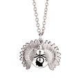 thumbnail image 1 of Trastornos cerebrales del té Collar de girasol collar collar collar colgante, 1 of 3
