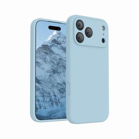 1997 Magnetic for iPhone 17 Pro Case, Compatible with MagSafe, [Integrated Silicone Camera Control Button] [Camera Protection] Anti-Scratch Microfiber Lining Phone Case, 6.3", Sky Blue