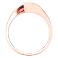 thumbnail image 4 of Solitaire Engagement Ring for Women - 2ct Natural Garnet in 18K Rose Gold Promise Ring, 4 of 6