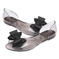 thumbnail image 1 of Here's a polished product description for your **Flat Jelly Shoes for Women**:\n\n \n\n### **Flat Jelly Shoes for Women – Summer Fish Mouth Bowknot, 1 of 4