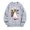Light Gray, variant on Halloween Sweatshirt for Women Hoodless Sweatshirt Oversized Crewneck Pullover Top for Women Long Sleeve Sweatshirt Casual Wear Comfortable Soft Light Gray S