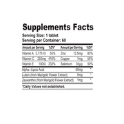 Organic Farms Vitamins Eyes complex Dietary supplement, Eyes support tablets, Advanced Support for Healthy Eyes - Vision support pills