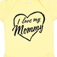 thumbnail image 4 of Inktastic I Love My Mommy in Black Chalk Heart Boys or Girls Baby Bodysuit, 4 of 5