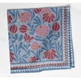 thumbnail image 4 of Vargottam Designer Cotton Twill Napkins - Set of 12, 20-Inch, Floral Print, Durable & Absorbent Cloth Napkins for Dining, Parties, and Home Decor - Machine Washable, 4 of 8