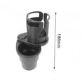 thumbnail image 2 of 2 in 1 Car Cup Holder Expander Multifunctional Large Insert Drinks Organizer, 2 of 10