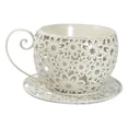 thumbnail image 3 of Lipstore Pot de Plante Pot de Fleurs Collection de Table Extérieure Pots de Fleurs Pot de Fleurs pour Blanc, 3 of 8