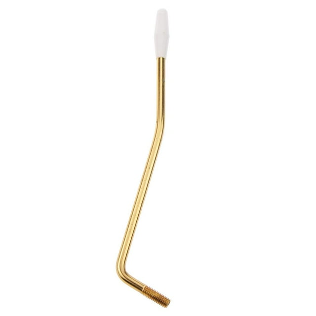 Guitarra eléctrica perfecl 6 cuerdas vibrato estuche resistente Oro y negro