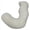 White and Black, variant on Seahorse Contoured Support Pillow, Soft Gray - Full-Body Pillow for Pregnancy, Back Pain Relief and Relaxation