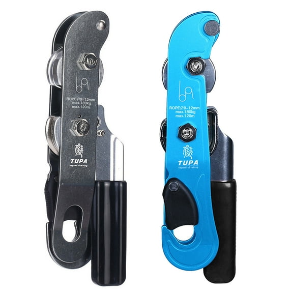 SPRING PARK Climbing Stop Descender Rappelling Belay for Ropes The Novices for Rescue Brake Device