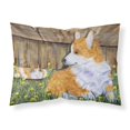 thumbnail image 1 of ""Caroline'S Treasures Ss8213Pillowcase Corgi Funda De Almohada Estándar De Tela Que Absorbe La Humedad, Grande, Multicolor"", 1 of 1