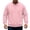 #Pink_014, variant on Domuza Men's Crewneck Fleece Sweatshirt Solid Color Classic Pullover Long Sleeve Tops Fall Winter Casual Regular Fit Sweatshirts